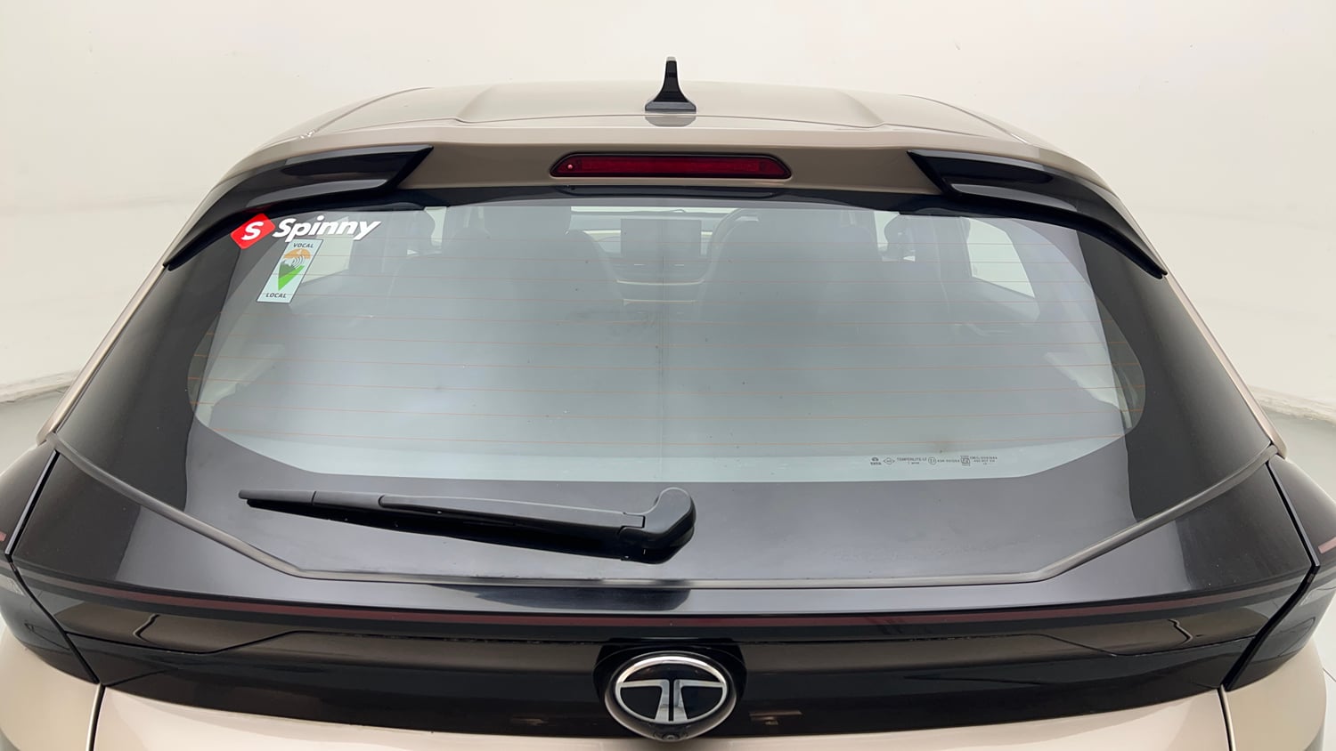 Used 2025 Tata Altroz Creative S Petrol 5AMT Petrol Automatic exterior BACK WINDSHIELD VIEW