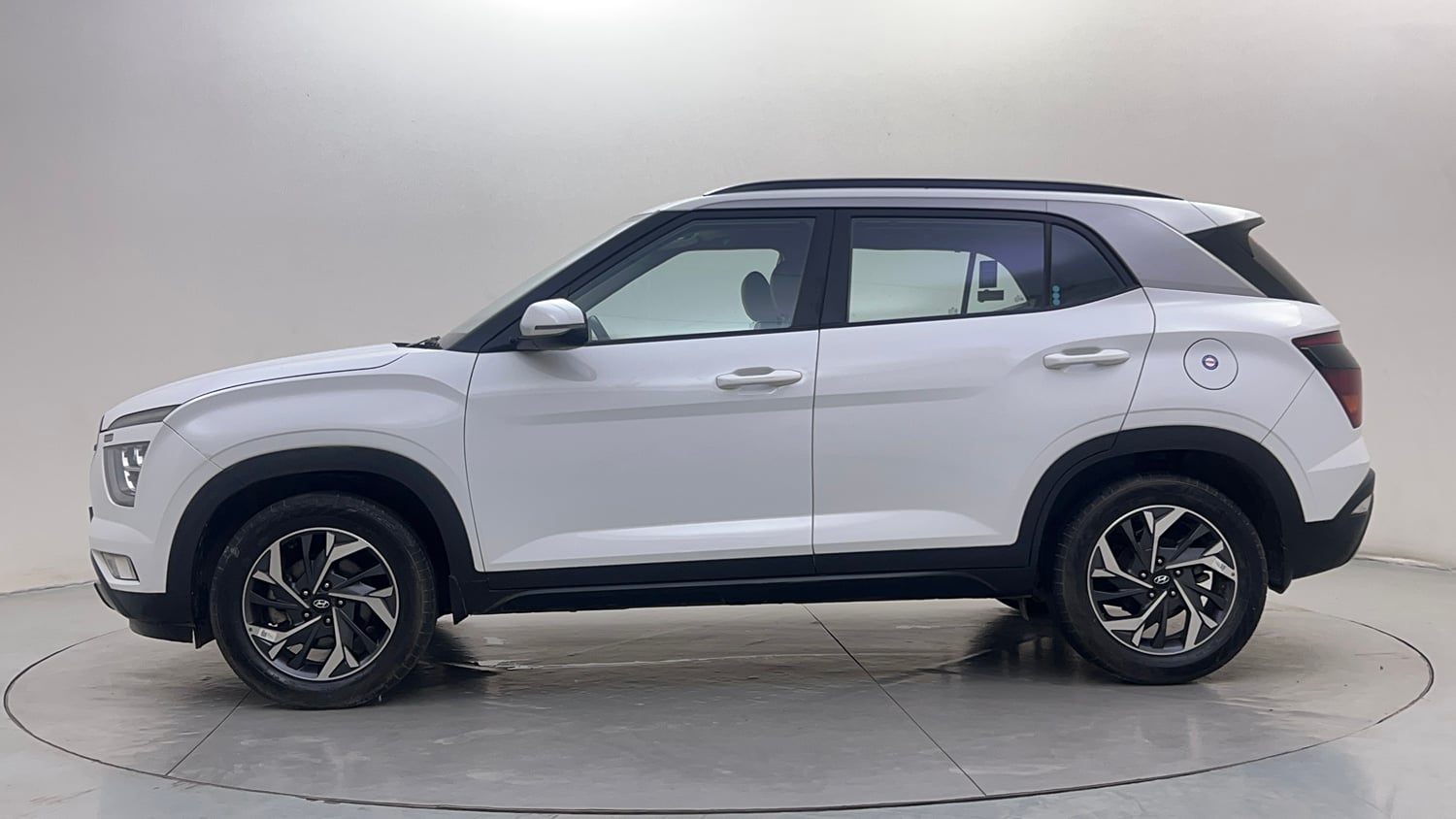 Used 2022 Hyundai Creta SX (O) 1.4 Turbo 7 DCT Petrol Automatic exterior LEFT SIDE VIEW