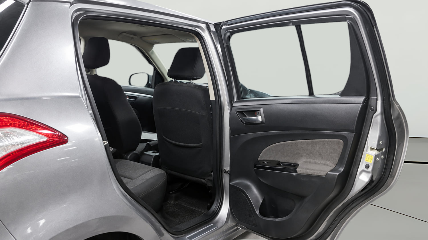 Used 2015 Maruti Suzuki Swift VXi Petrol Manual interior RIGHT REAR DOOR OPEN VIEW