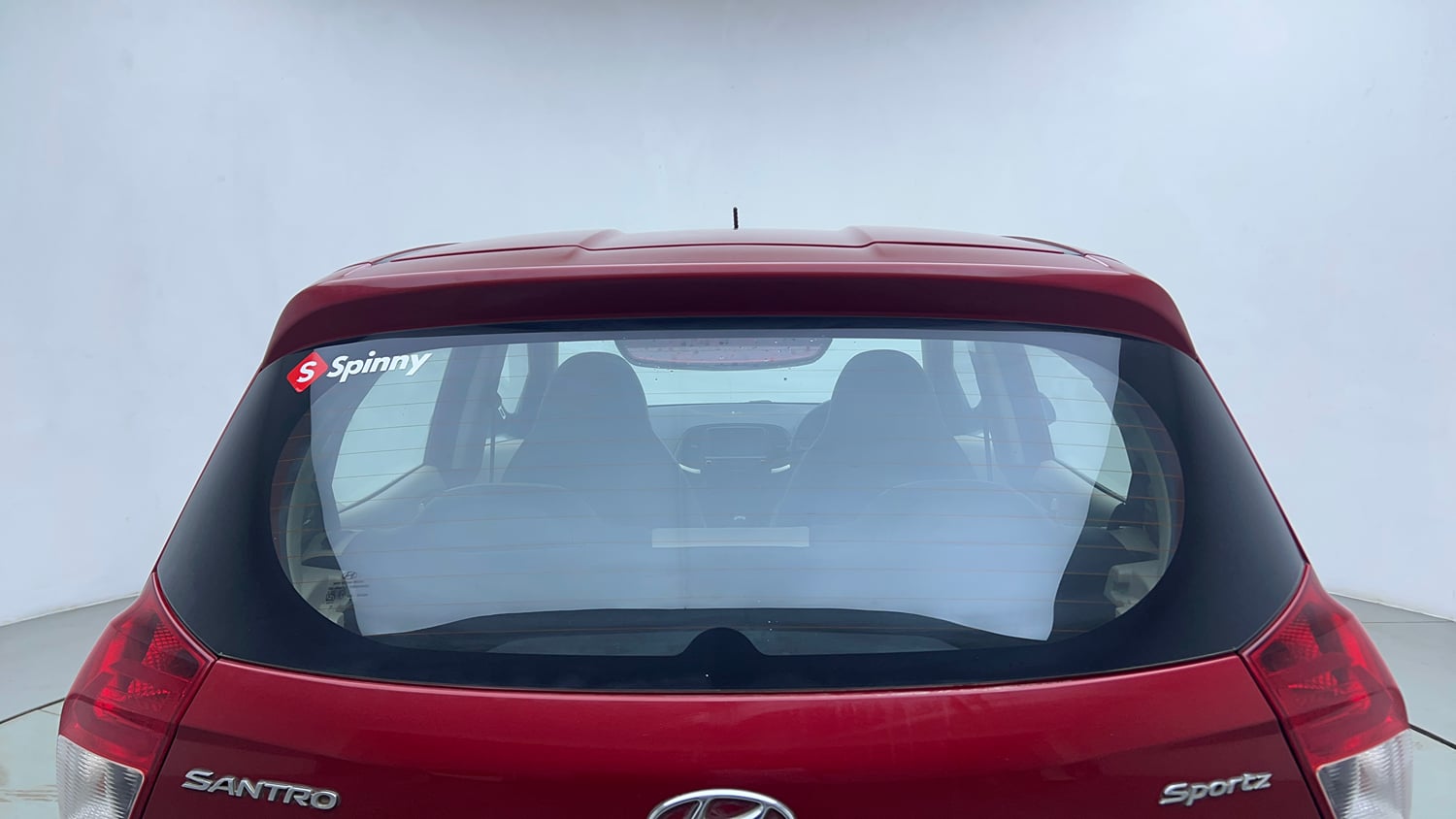 Used 2019 Hyundai Santro Sportz Petrol Manual exterior BACK WINDSHIELD VIEW
