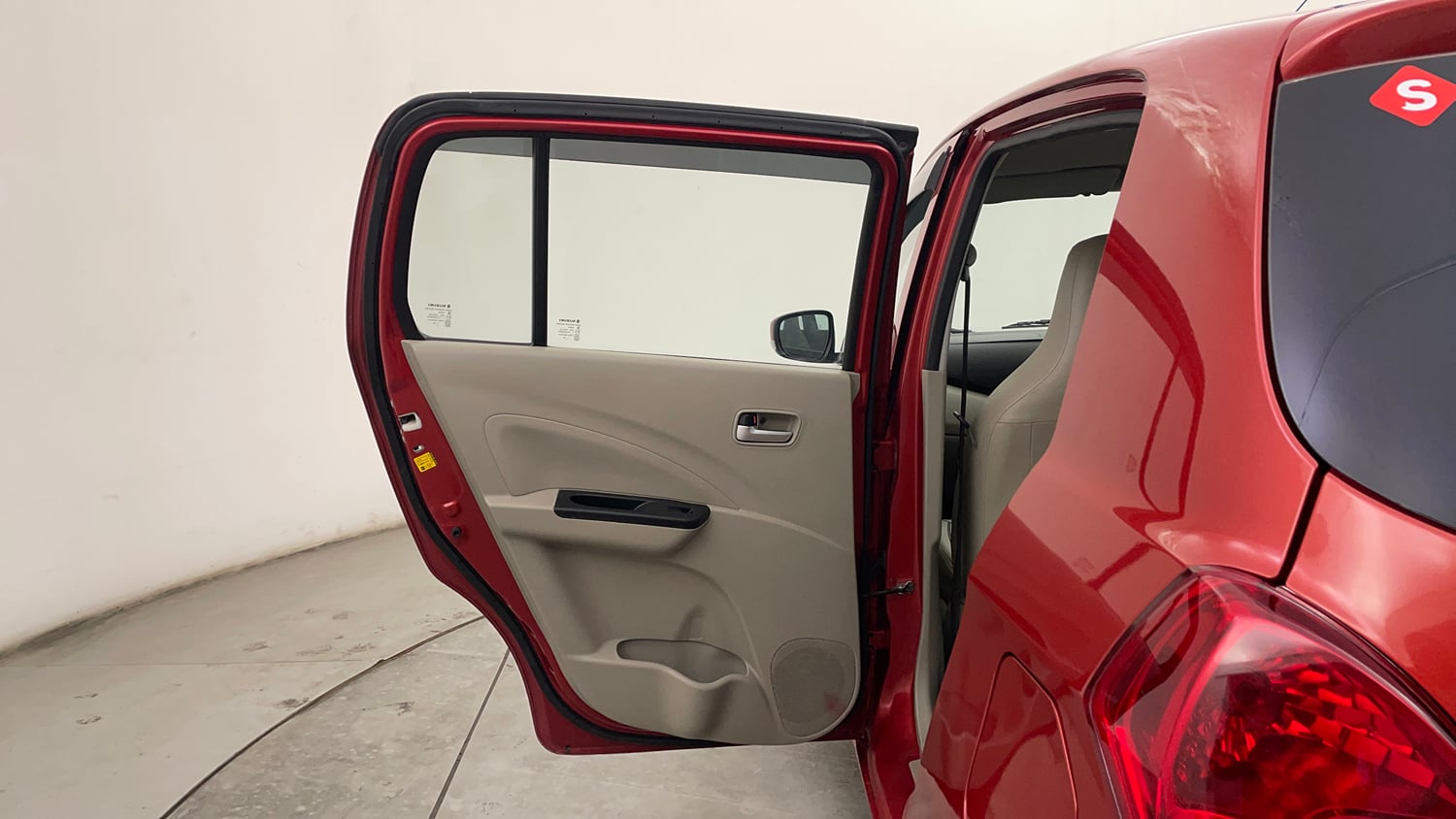 Used 2016 Maruti Suzuki Celerio ZXi AMT Petrol Automatic interior LEFT REAR DOOR OPEN VIEW