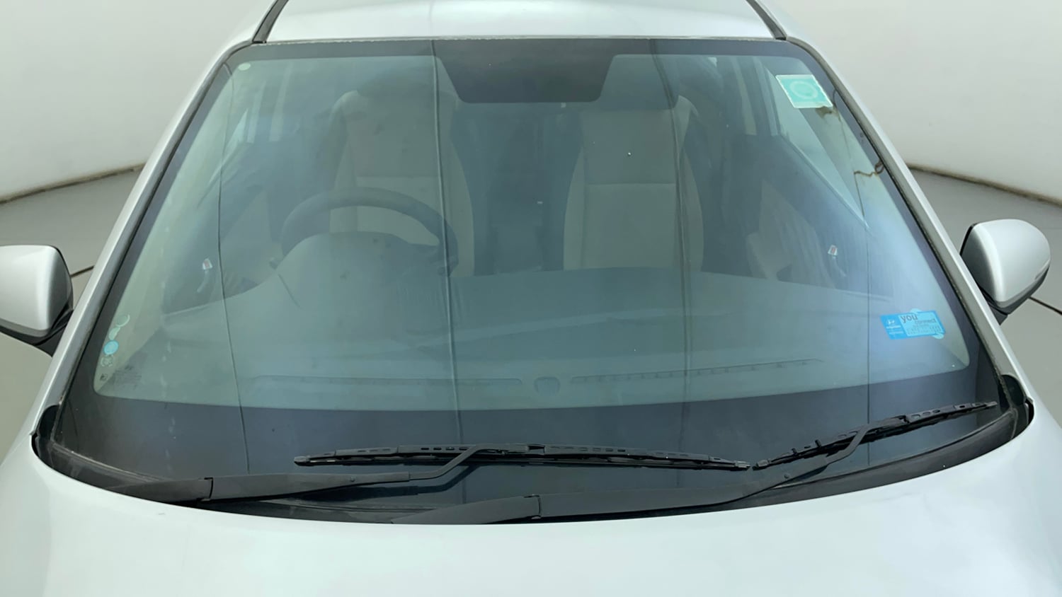 Used 2018 Hyundai Verna SX (O) 1.6 VTVT AT Petrol Automatic exterior FRONT WINDSHIELD VIEW