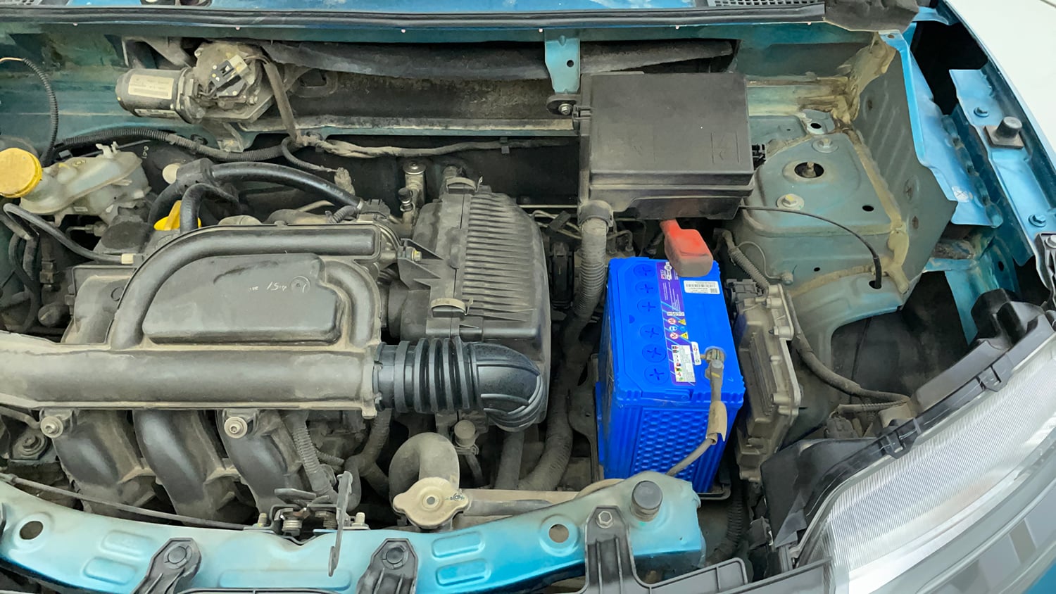 Used 2022 Renault Kwid RXT 1.0 AMT Petrol Automatic engine ENGINE LEFT SIDE VIEW