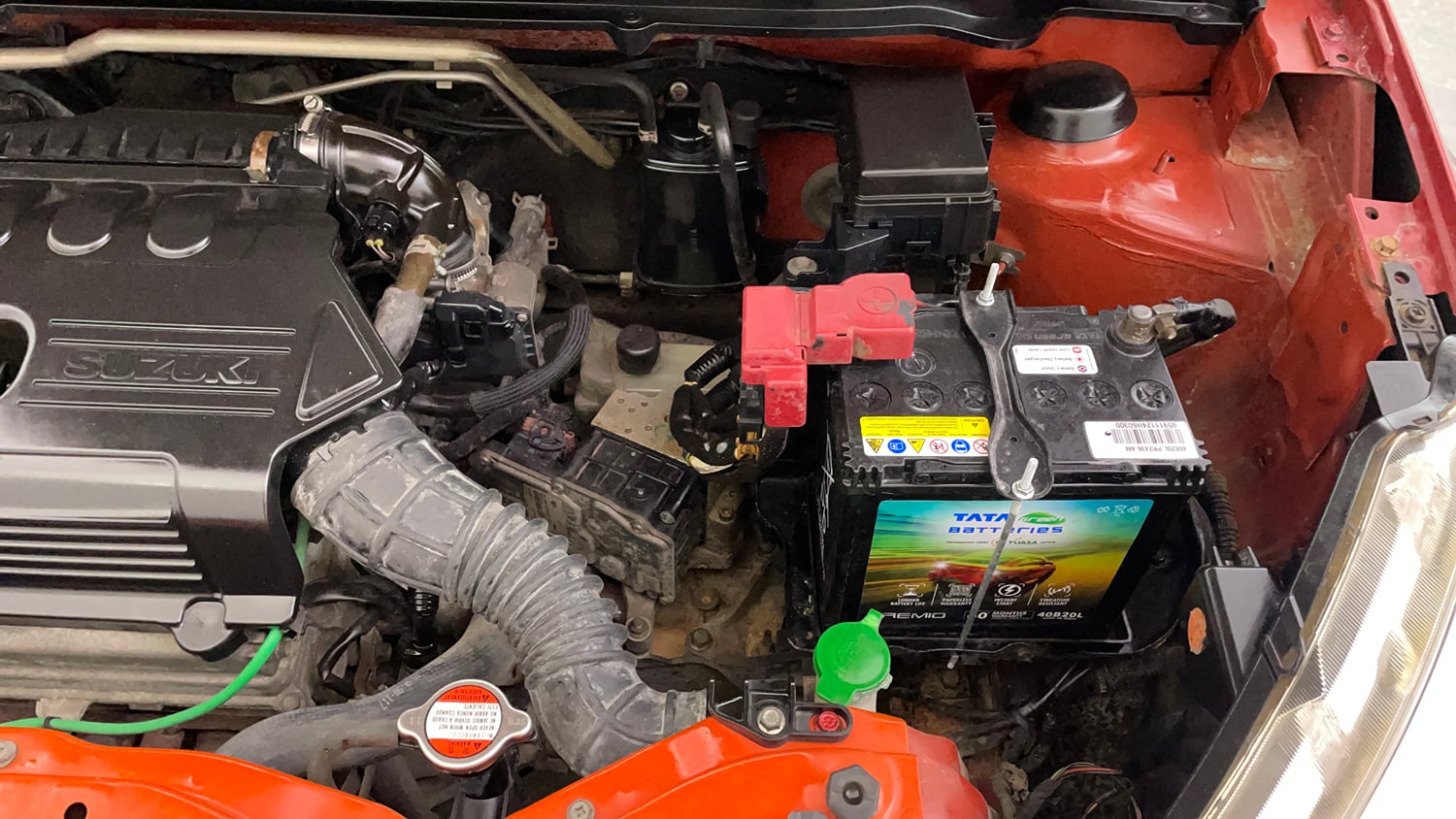 Used 2016 Maruti Suzuki Celerio ZXi AMT Petrol Automatic engine ENGINE LEFT SIDE VIEW