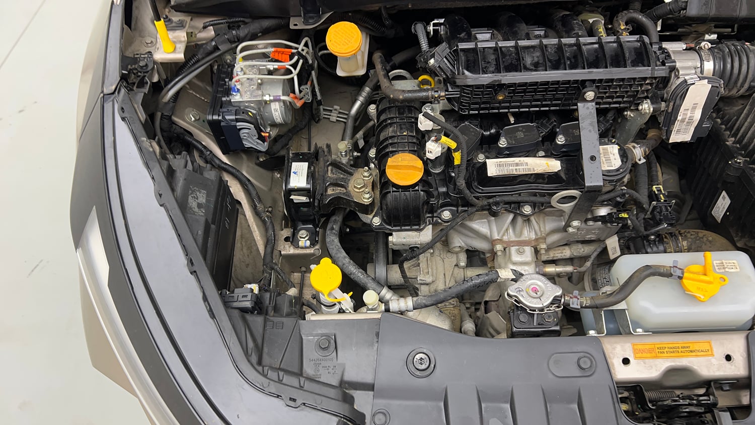 Used 2025 Tata Altroz Creative S Petrol 5AMT Petrol Automatic engine ENGINE RIGHT SIDE VIEW