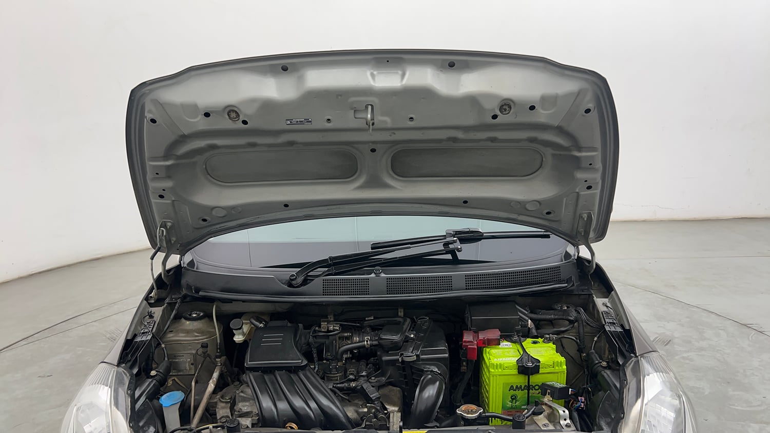 Used 2019 Datsun GO T Petrol Manual engine ENGINE & BONNET OPEN FRONT VIEW