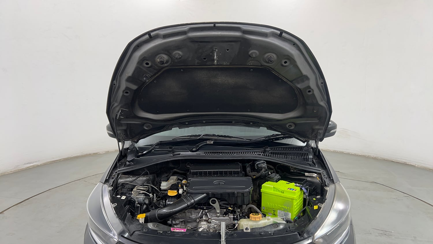 Used 2020 Tata Tiago XZ Plus Petrol Manual engine ENGINE & BONNET OPEN FRONT VIEW