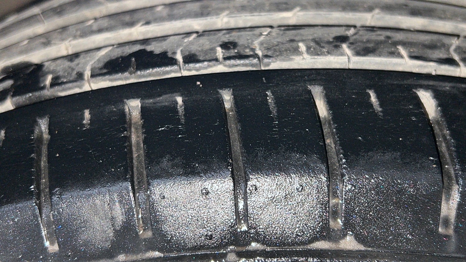 Used 2019 Maruti Suzuki Baleno Zeta Automatic Petrol Automatic tyres RIGHT FRONT TYRE TREAD VIEW