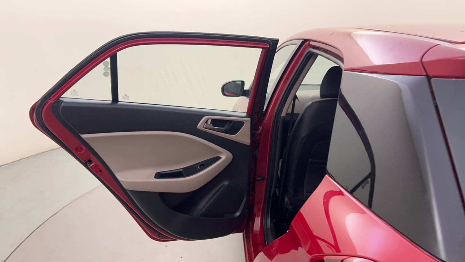Used 2017 Hyundai Elite i20 Sportz 1.2 Petrol Manual interior LEFT REAR DOOR OPEN VIEW