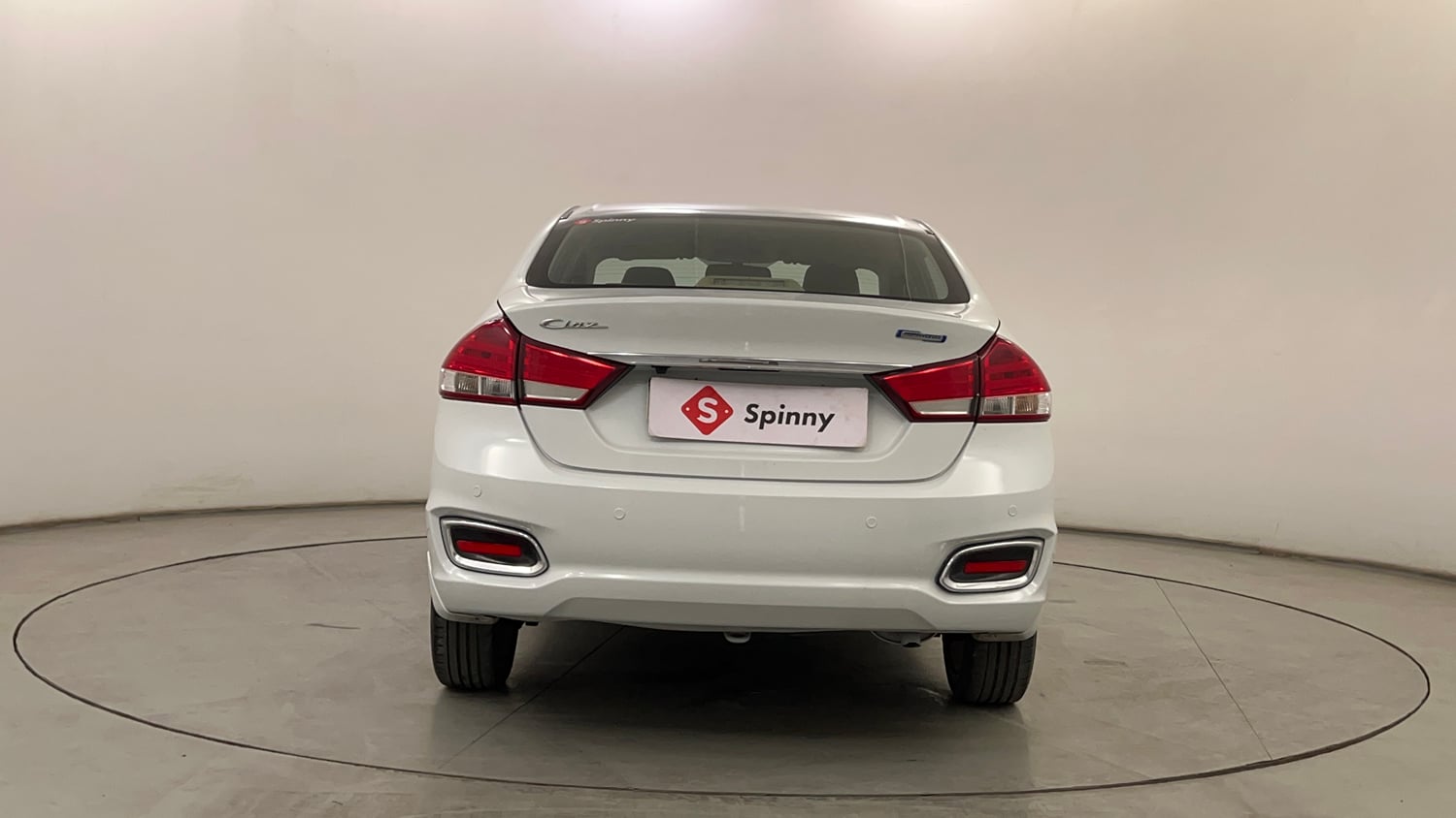 Used 2019 Maruti Suzuki Ciaz Alpha Hybrid 1.5 Petrol Manual exterior BACK VIEW