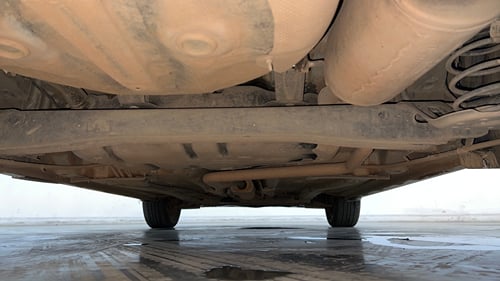 Used 2023 Hyundai i20 Sportz 1.2 IVT Petrol Automatic extra REAR UNDERBODY VIEW (TAKEN FROM REAR)