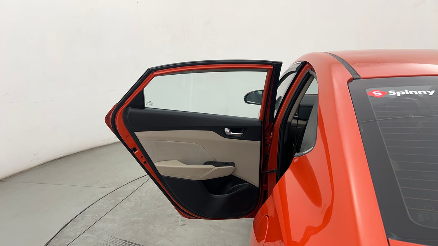 Used 2018 Hyundai Verna EX 1.6 VTVT AT Petrol Automatic interior LEFT REAR DOOR OPEN VIEW