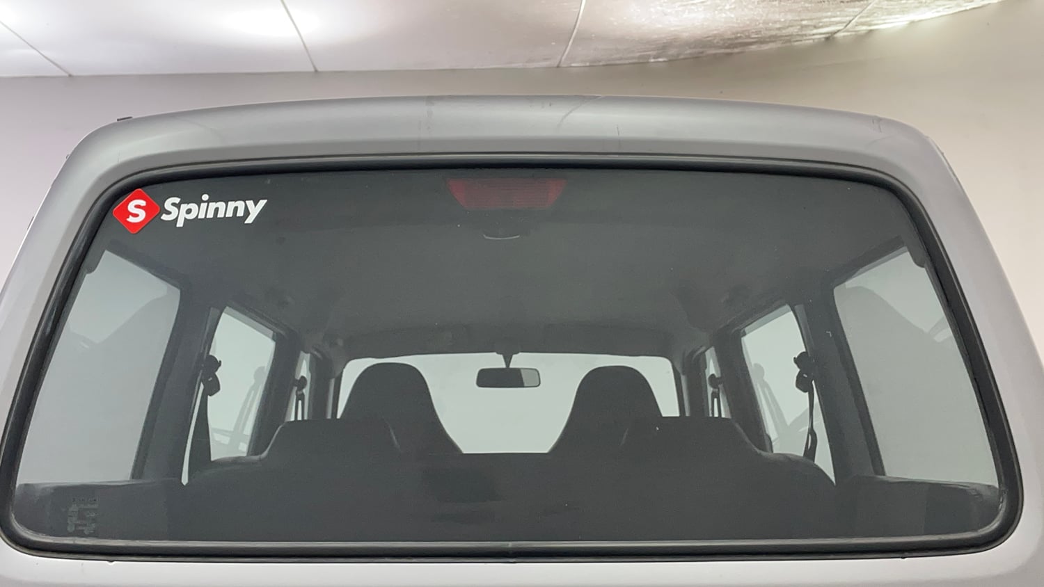 Used 2023 Maruti Suzuki Eeco 5 STR AC Petrol Manual exterior BACK WINDSHIELD VIEW