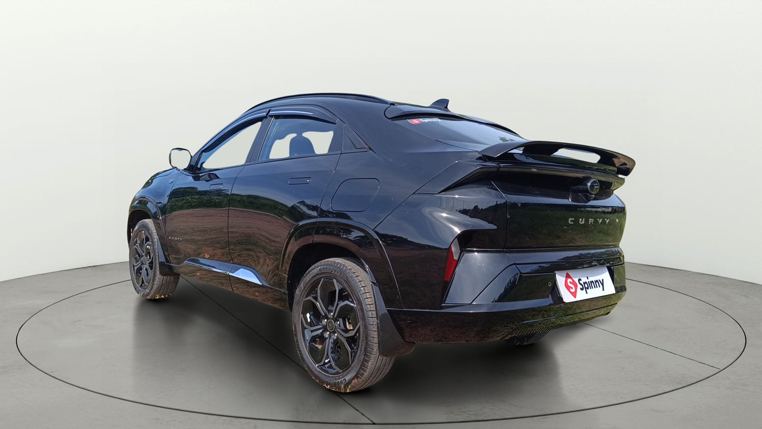 Used 2025 Tata Curvv Accomplished Plus A 1.5 Kryojet Diesel 6MT Dark Edition Diesel Manual exterior LEFT REAR CORNER VIEW