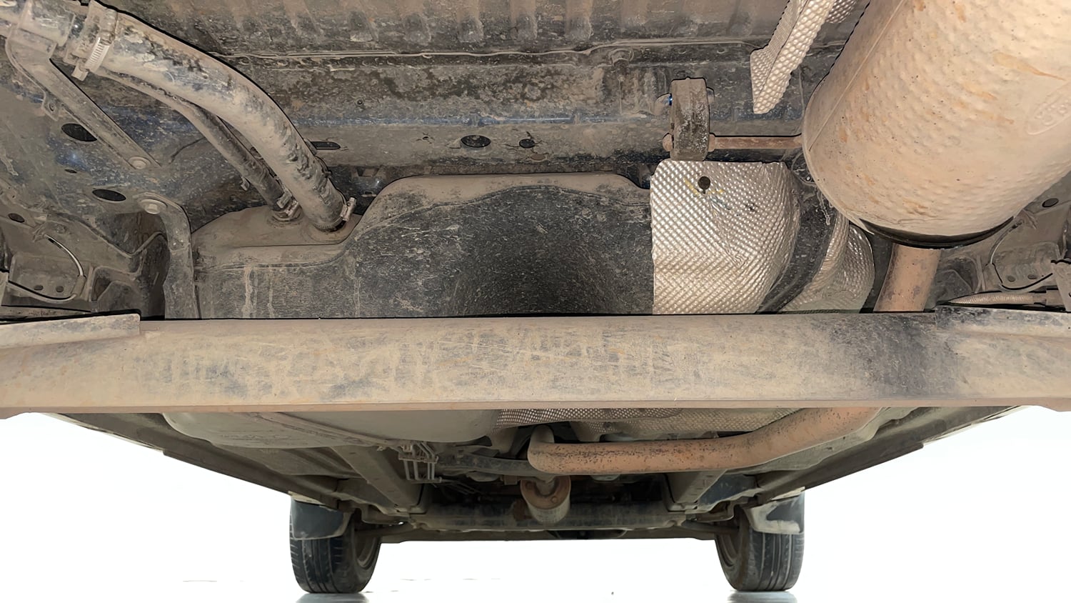 Used 2020 Ford EcoSport Titanium + 1.5L Ti-VCT AT Petrol Automatic extra REAR UNDERBODY VIEW (TAKEN FROM REAR)