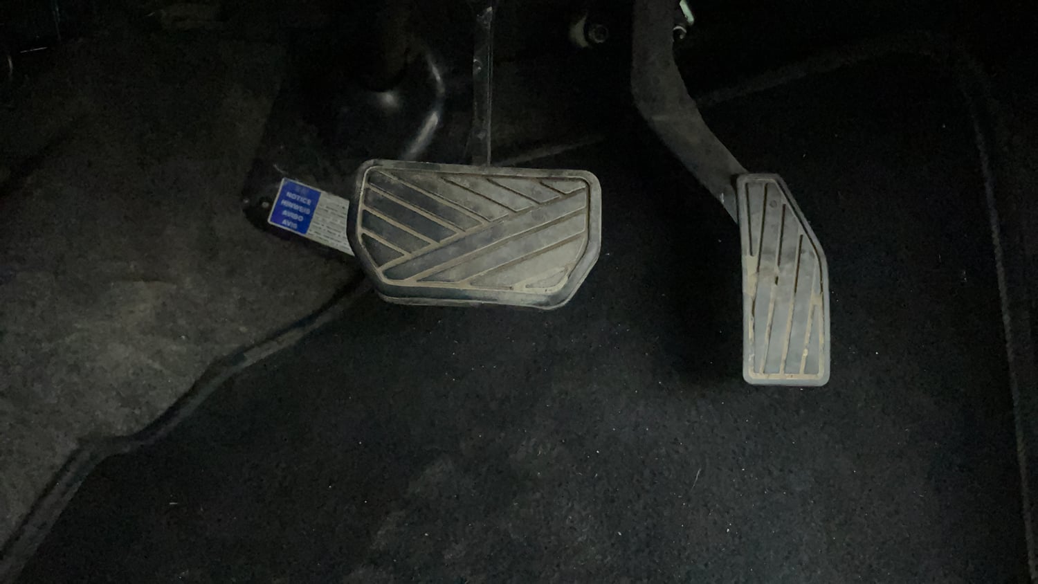 Used 2015 Maruti Suzuki Alto K10 VXi AMT Petrol Automatic interior PEDALS VIEW