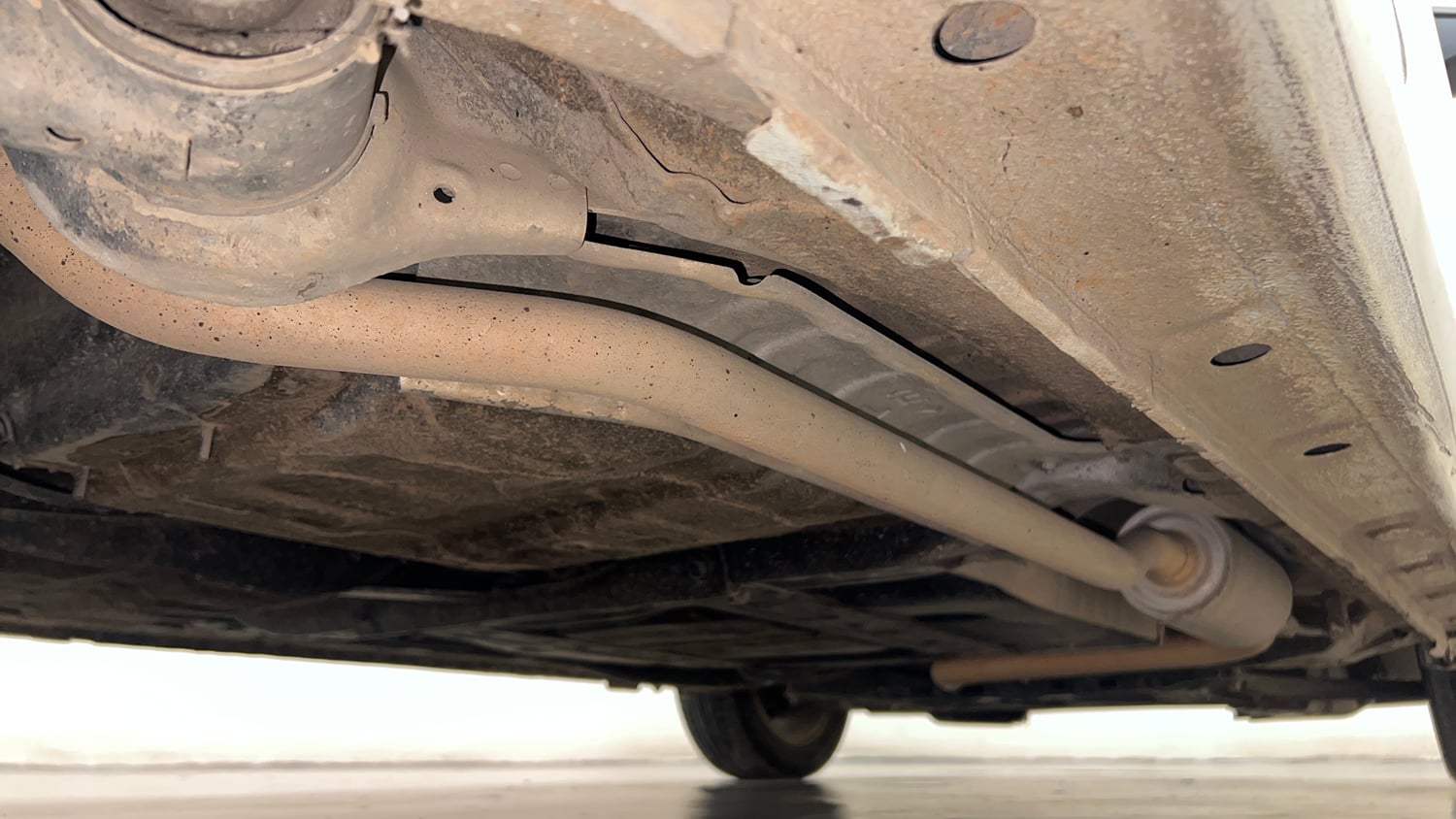 Used 2018 Honda Jazz V AT Petrol Petrol Automatic extra REAR RIGHT UNDERBODY VIEW