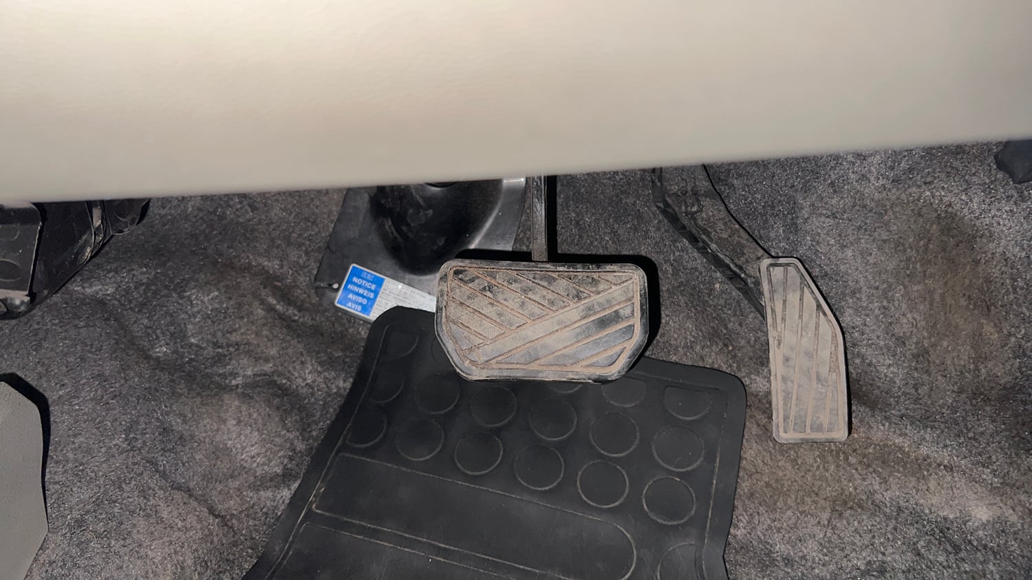 Used 2019 Maruti Suzuki Alto K10 VXi AMT Petrol Automatic interior PEDALS VIEW