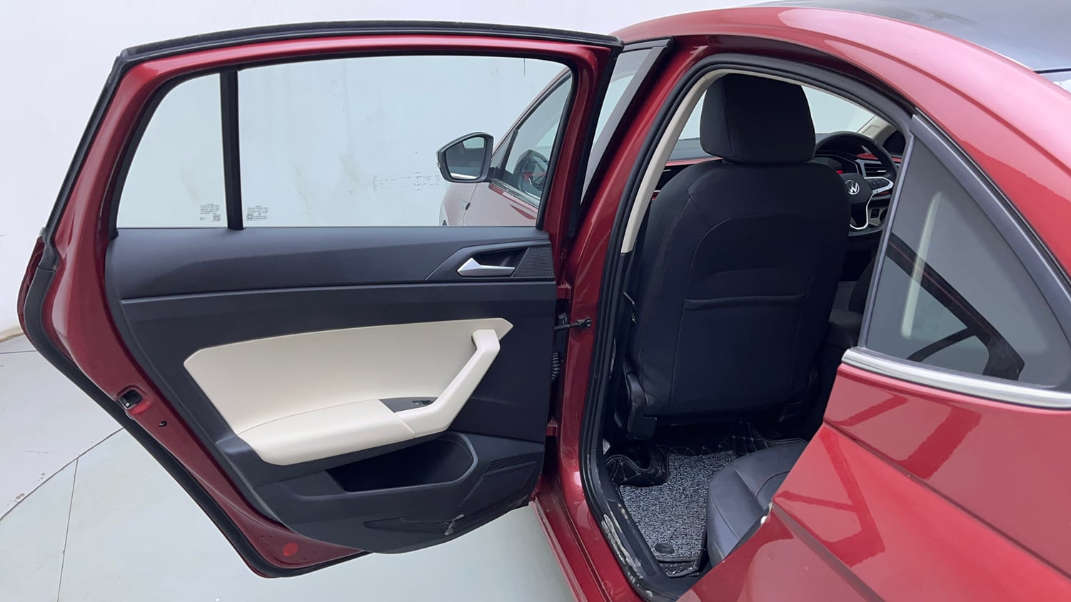 Used 2023 Volkswagen Virtus GT Plus 1.5 TSI EVO DSG Petrol Automatic interior LEFT REAR DOOR OPEN VIEW