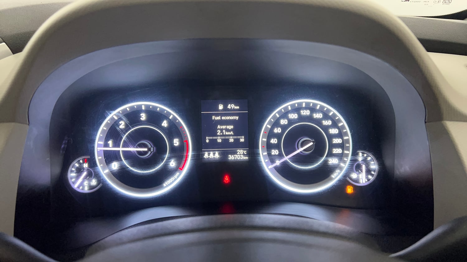 Used 2023 Hyundai Creta E 1.5 Diesel Diesel Manual interior CLUSTERMETER VIEW