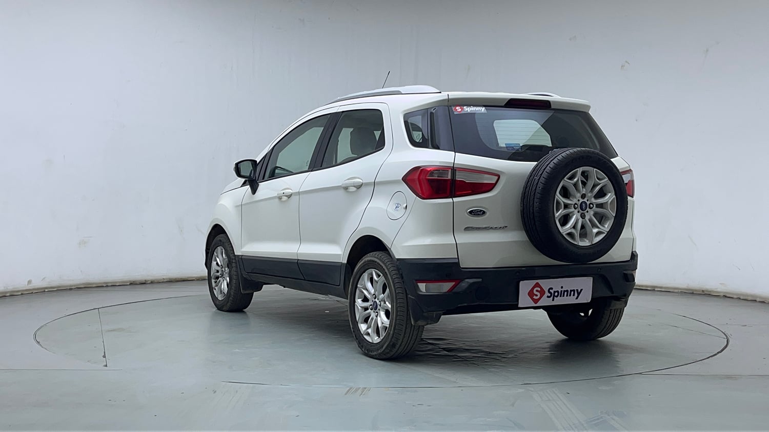 Used 2016 Ford EcoSport Titanium 1.5L Ti-VCT AT Petrol Automatic exterior LEFT REAR CORNER VIEW