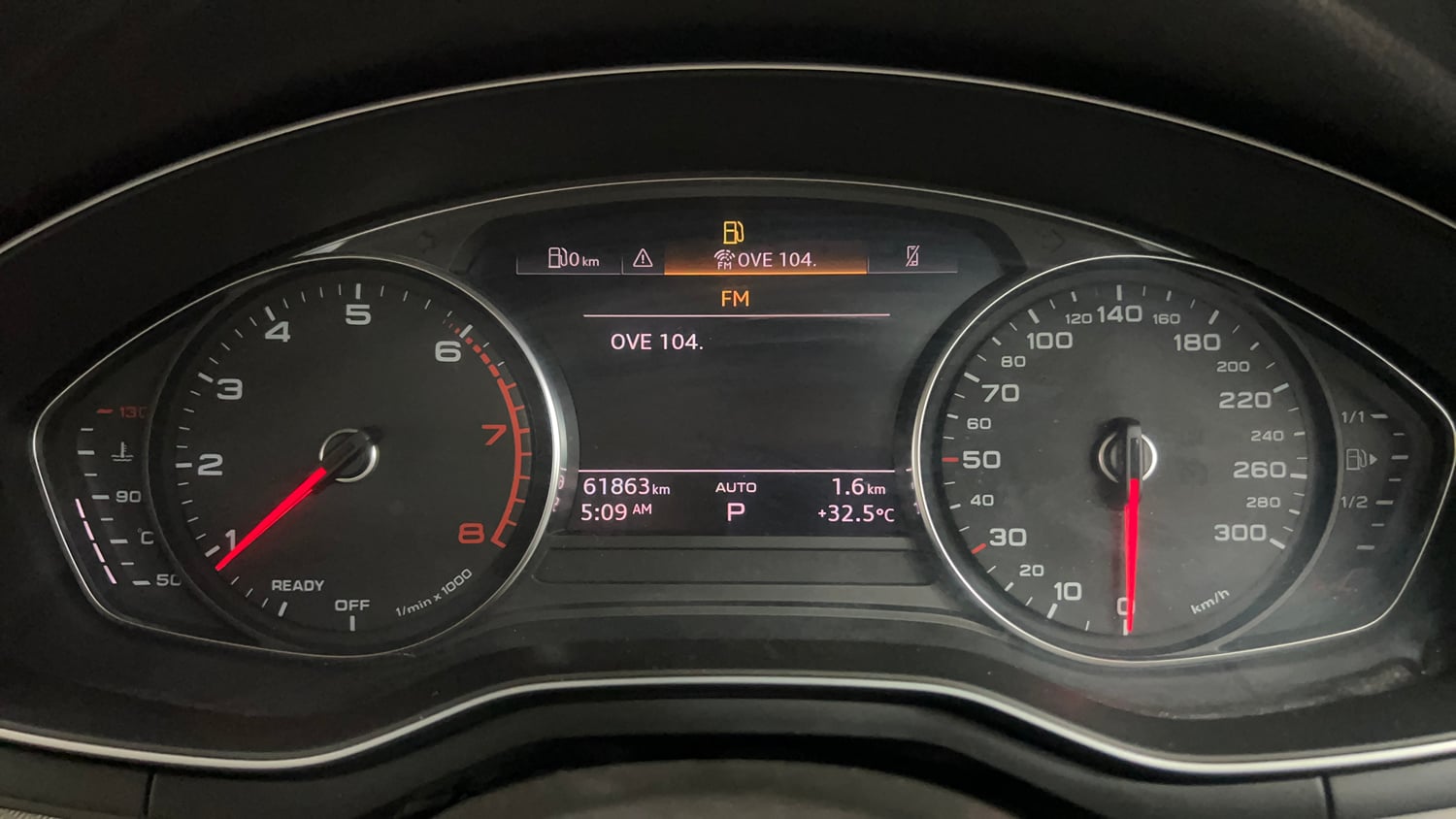 Used 2021 Audi A4 Premium Plus 40 TFSI Petrol Automatic interior CLUSTERMETER VIEW