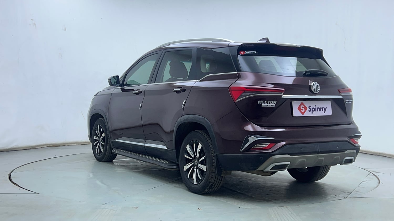 Used 2020 MG Motors Hector Plus Sharp 1.5 DCT Petrol Petrol Automatic exterior LEFT REAR CORNER VIEW