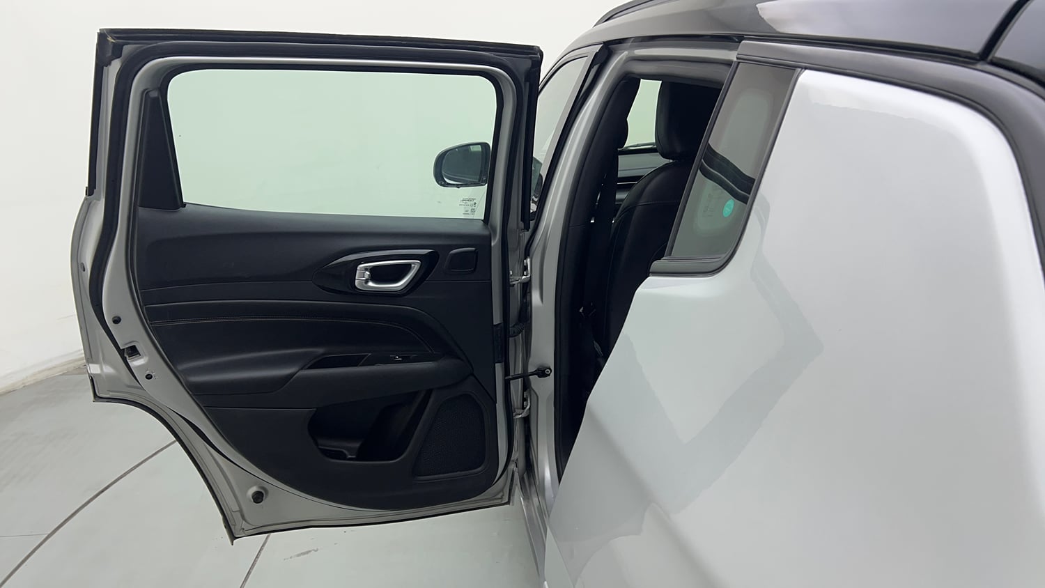 Used 2022 Jeep Compass Model S (O) 1.4 Petrol DCT Petrol Automatic interior LEFT REAR DOOR OPEN VIEW