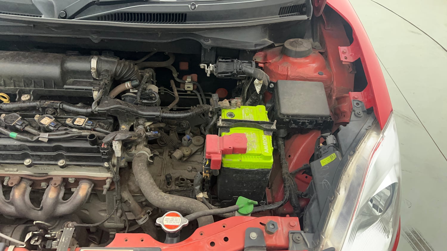 Used 2021 Maruti Suzuki Swift LXi Petrol Manual engine ENGINE LEFT SIDE VIEW