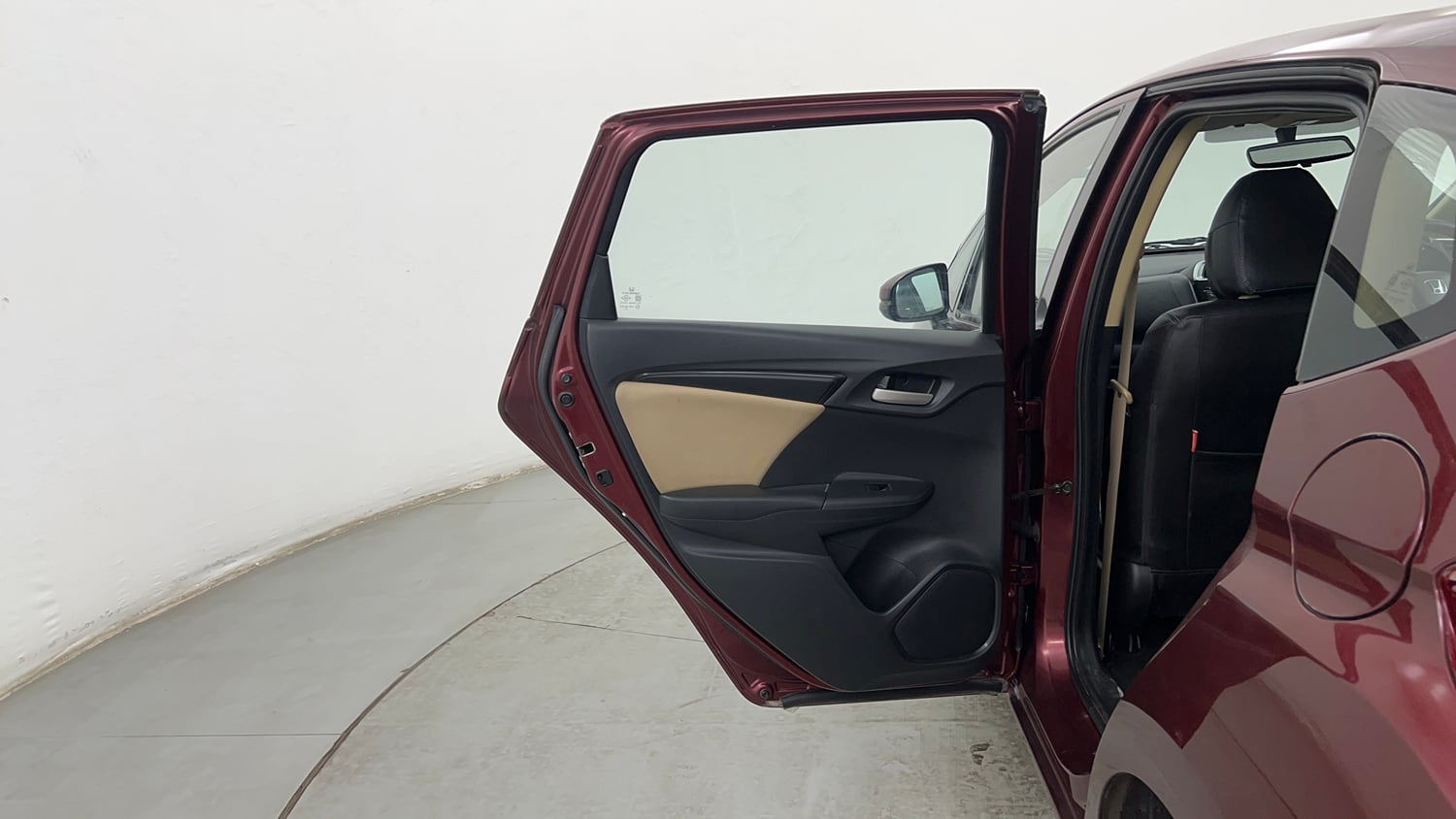 Used 2015 Honda Jazz SV Petrol Petrol Manual interior LEFT REAR DOOR OPEN VIEW