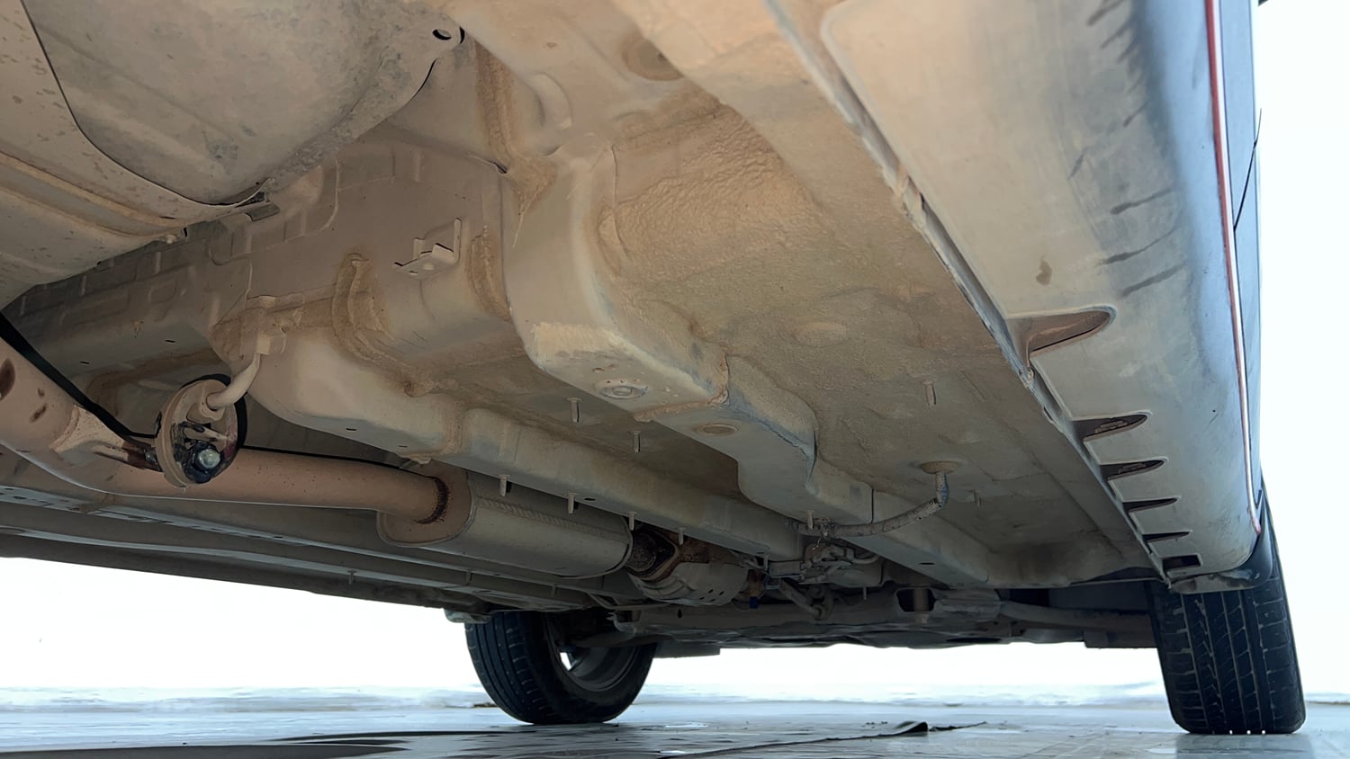 Used 2024 Hyundai Creta N-Line N10 1.5 Turbo DCT Petrol Automatic extra REAR RIGHT UNDERBODY VIEW