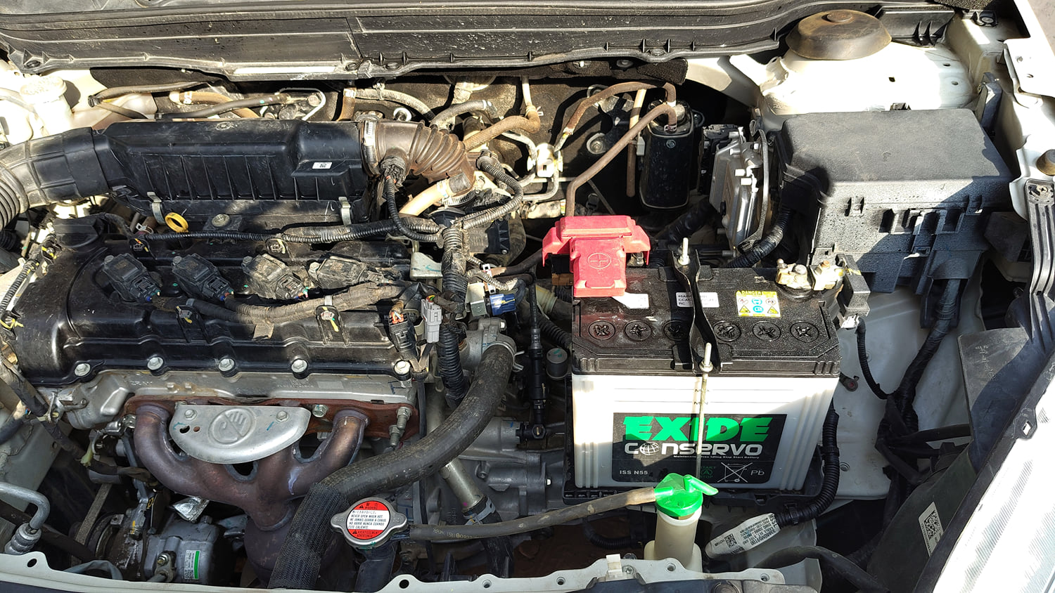 Used 2021 Maruti Suzuki S-Cross Zeta Petrol Manual engine ENGINE RIGHT SIDE VIEW