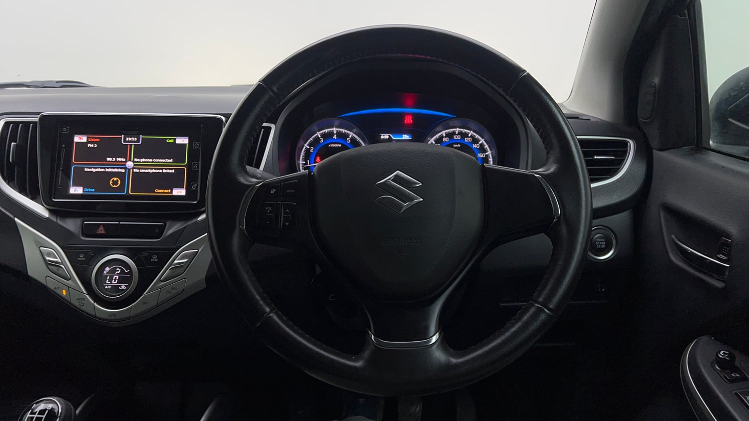 Used 2017 Maruti Suzuki Baleno Alpha 1.2 Petrol Manual interior STEERING VIEW