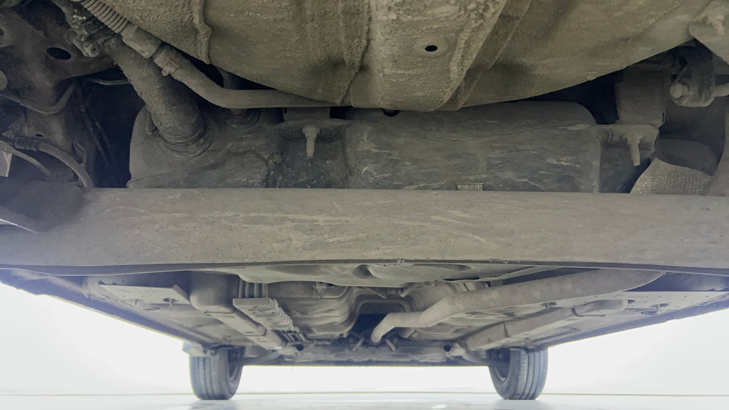 Used 2019 Hyundai Santro Sportz Petrol Manual extra REAR UNDERBODY VIEW (TAKEN FROM REAR)