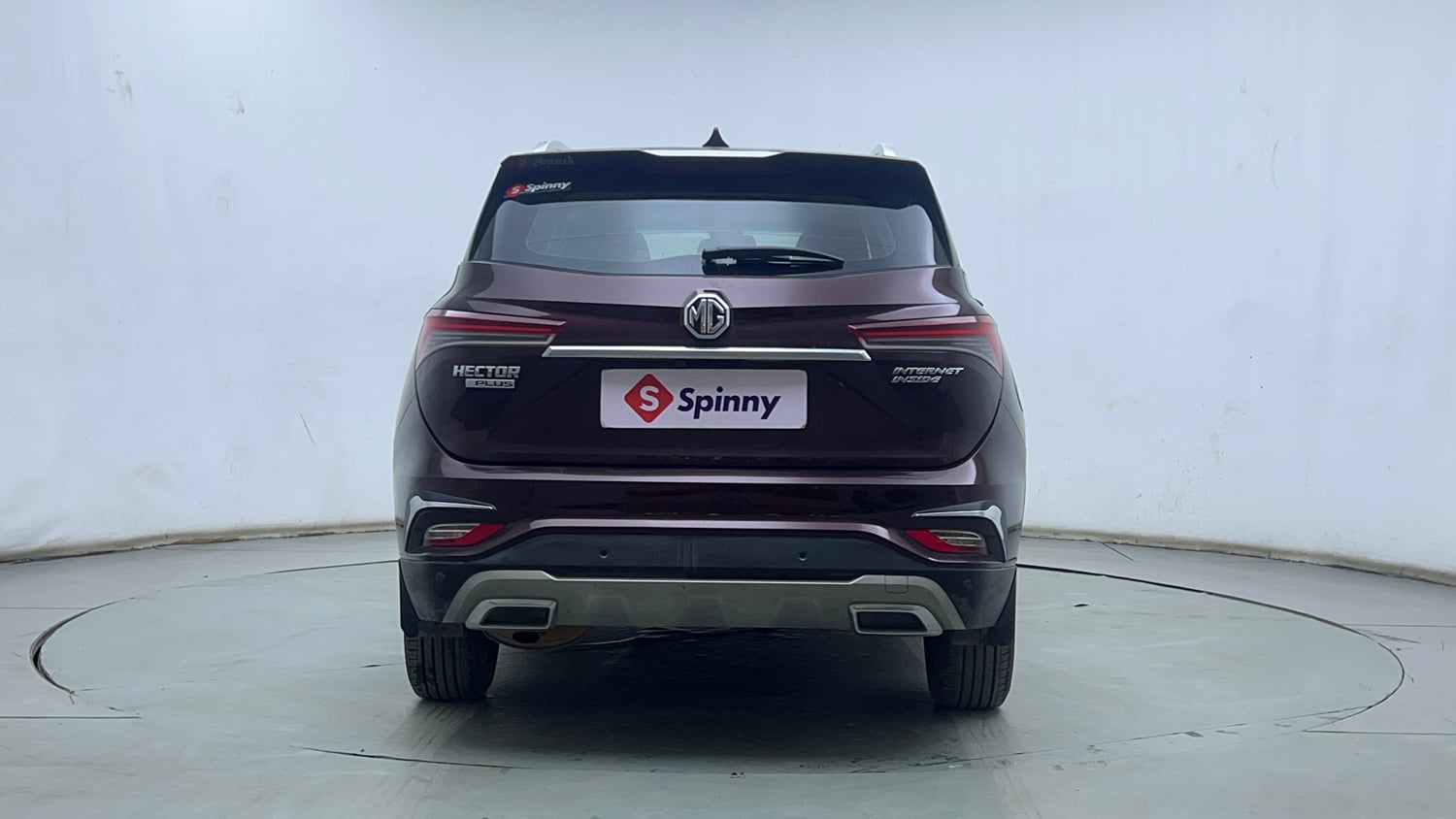 Used 2020 MG Motors Hector Plus Sharp 1.5 DCT Petrol Petrol Automatic exterior BACK VIEW