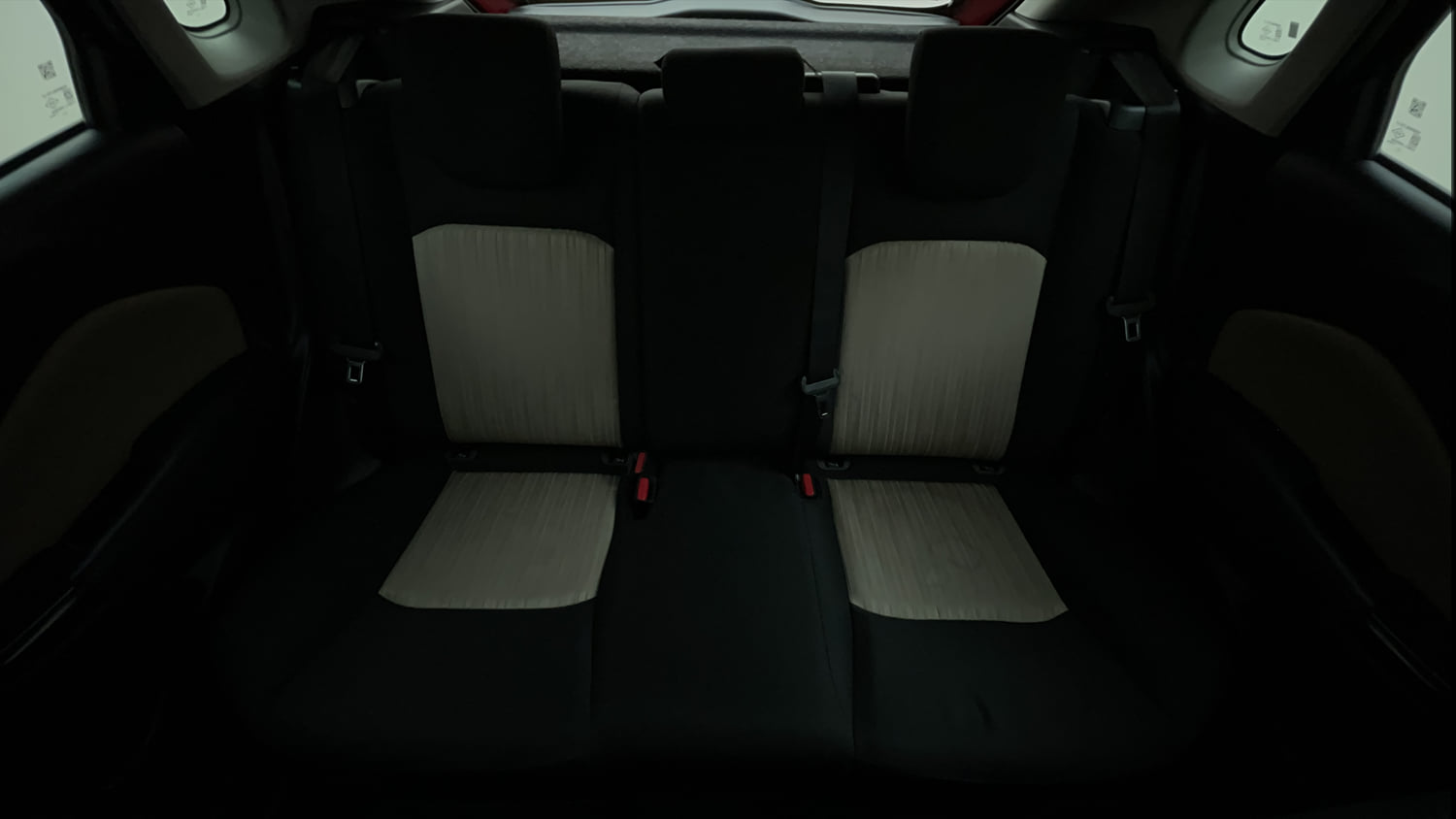 Used 2023 Toyota Glanza V AMT Petrol Automatic interior REAR SEAT CONDITION VIEW