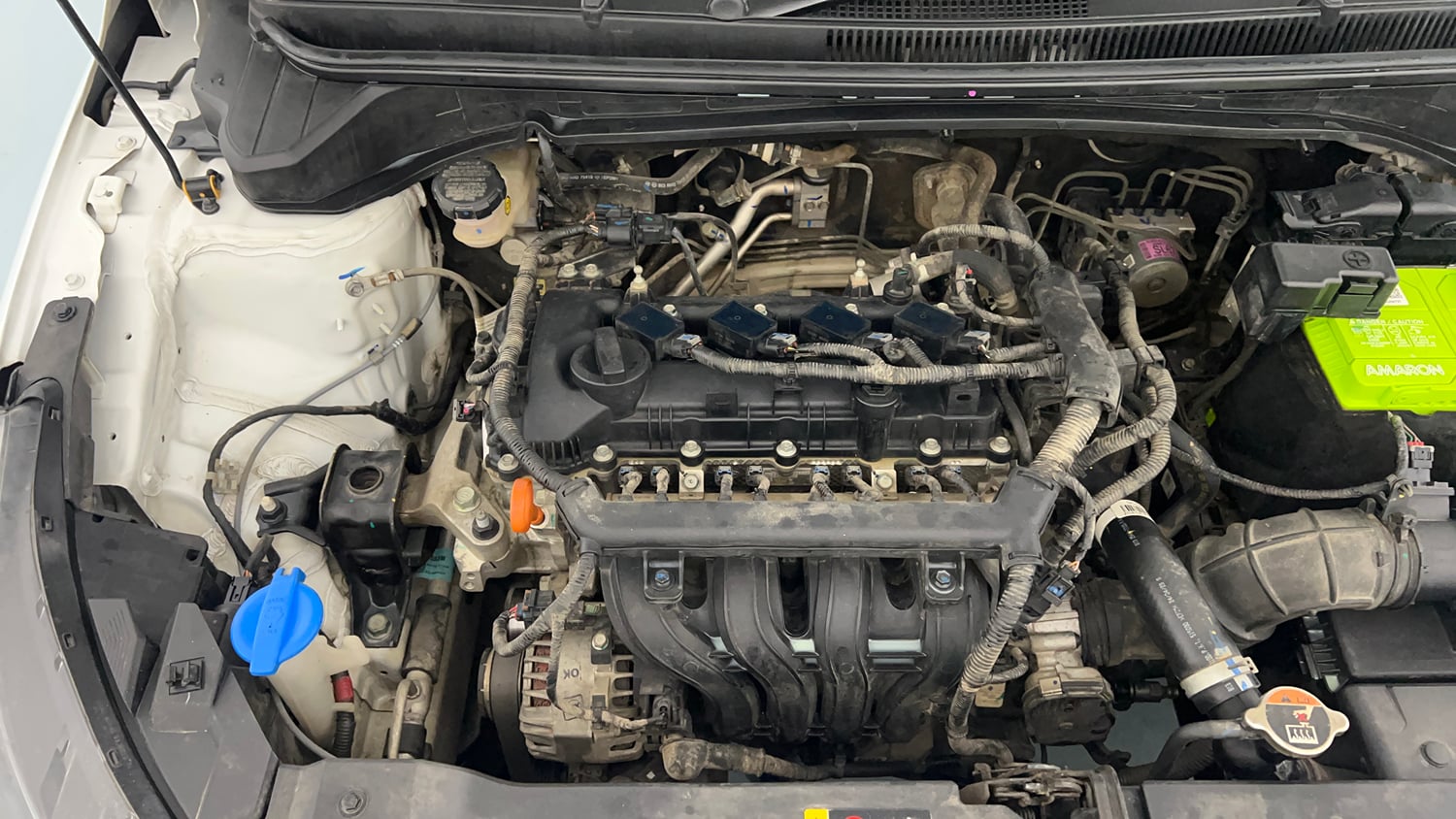 Used 2023 Hyundai i20 Sportz 1.2 MT Petrol Manual engine ENGINE RIGHT SIDE VIEW