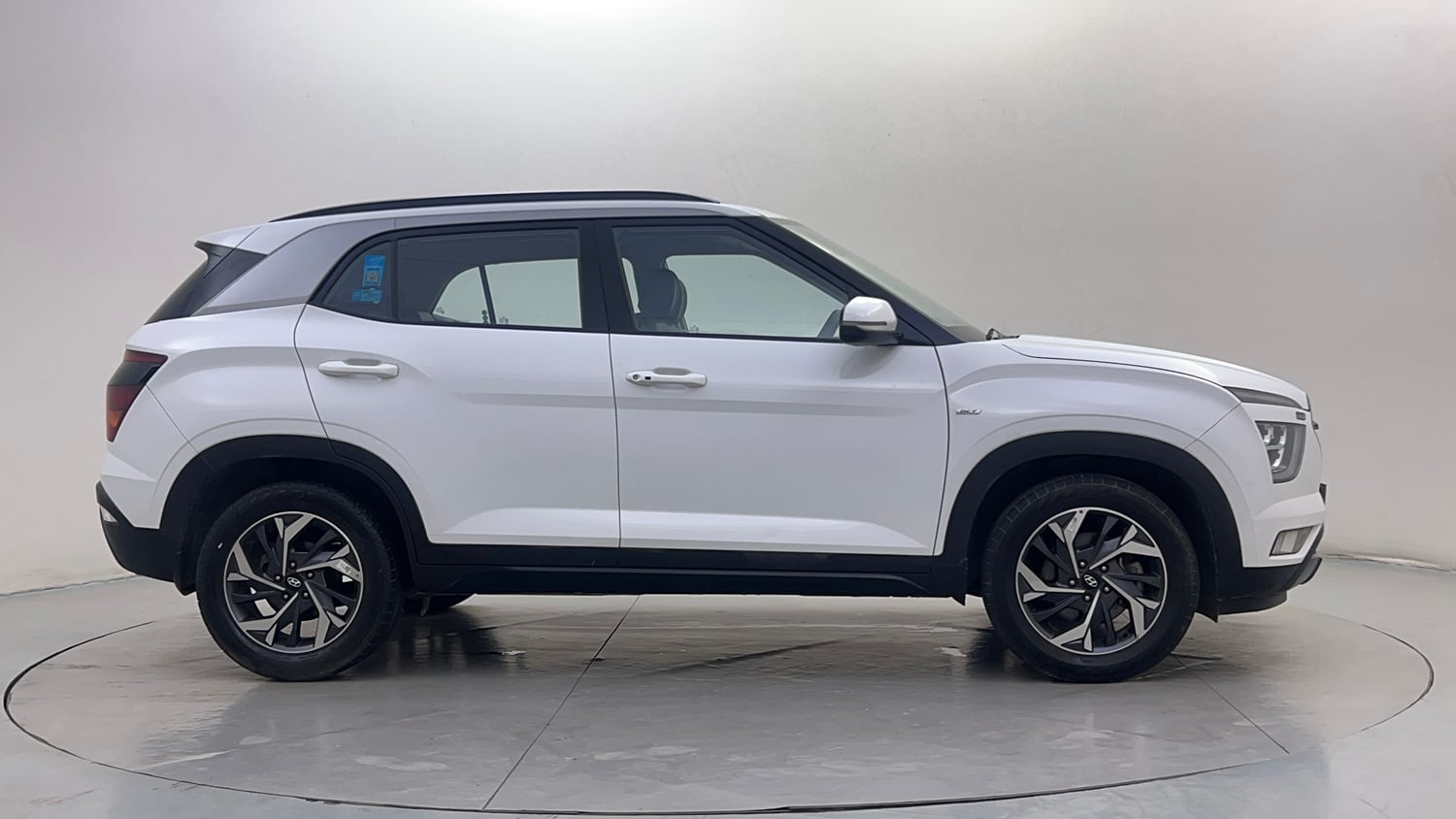 Used 2022 Hyundai Creta SX (O) 1.4 Turbo 7 DCT Petrol Automatic exterior RIGHT SIDE VIEW