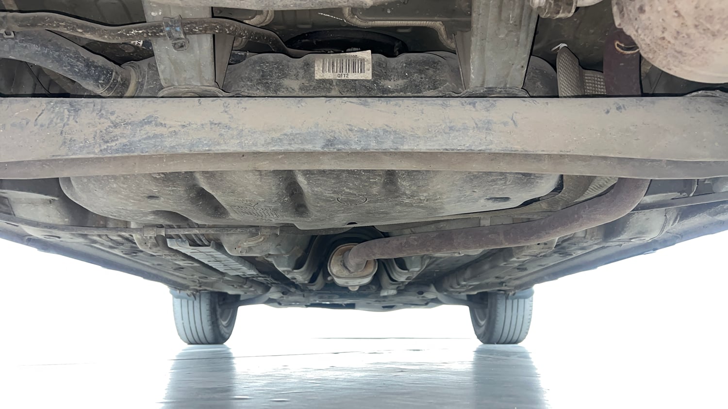 Used 2019 hyundai Venue SX 1.0 (O) Turbo Petrol Petrol Manual extra REAR UNDERBODY VIEW (TAKEN FROM REAR)