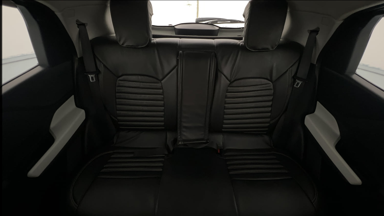 Used 2023 Tata Punch Creative Dual Tone Petrol Manual interior REAR SEAT CONDITION VIEW