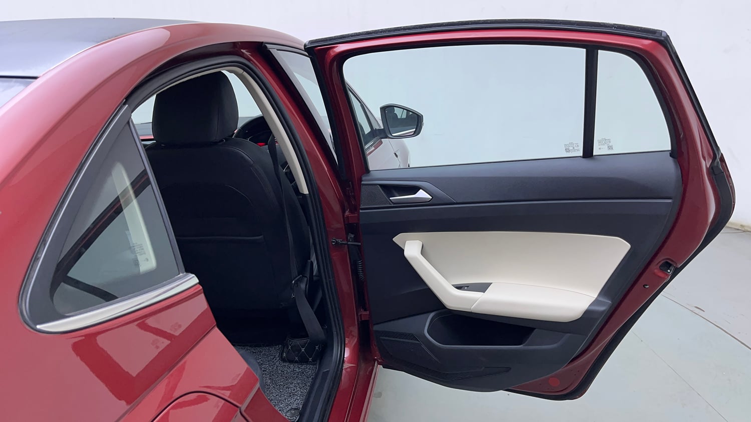 Used 2023 Volkswagen Virtus GT Plus 1.5 TSI EVO DSG Petrol Automatic interior RIGHT REAR DOOR OPEN VIEW