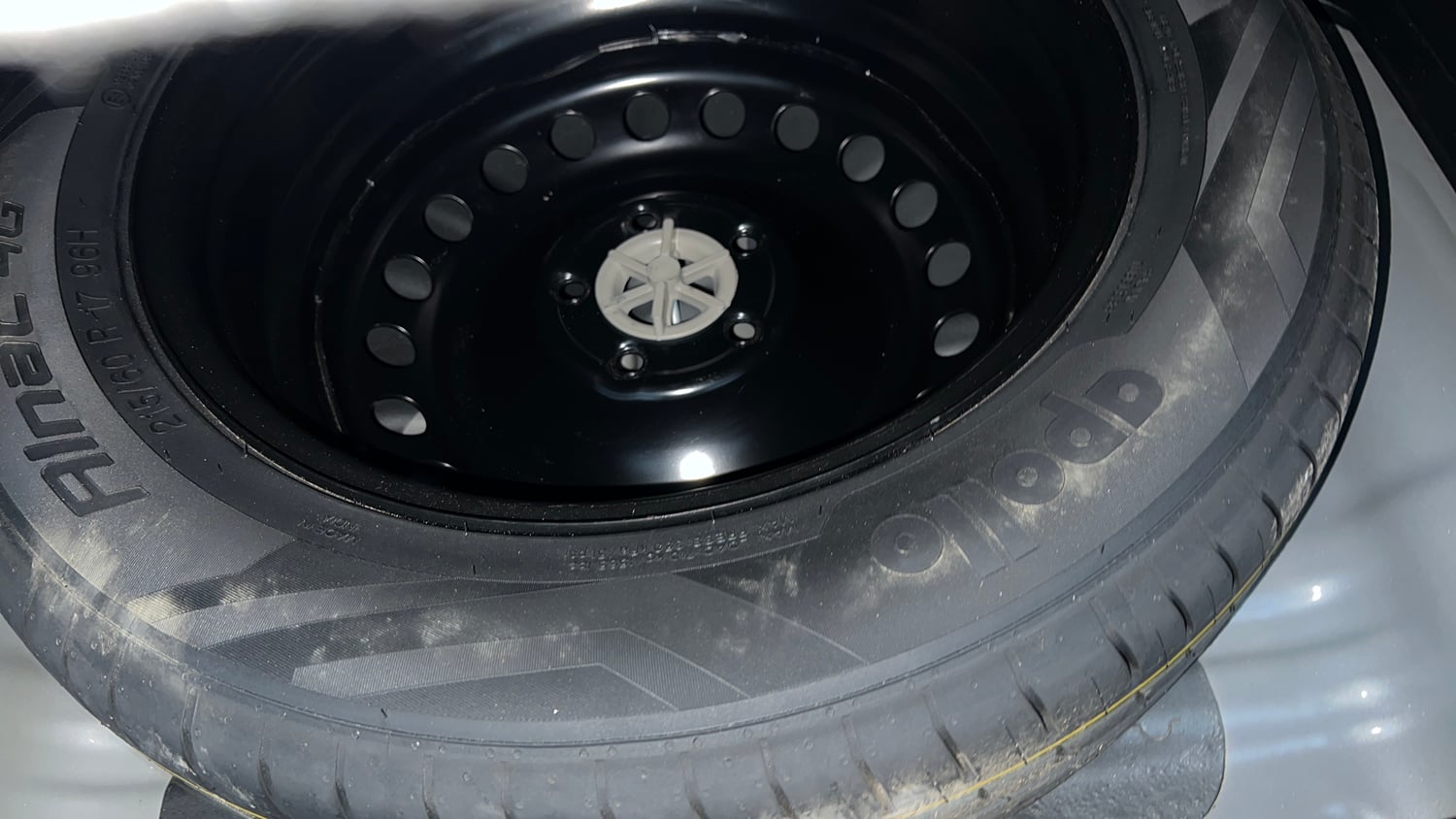 Used 2024 Hyundai Creta N-Line N10 1.5 Turbo DCT Petrol Automatic tyres SPARE TYRE VIEW