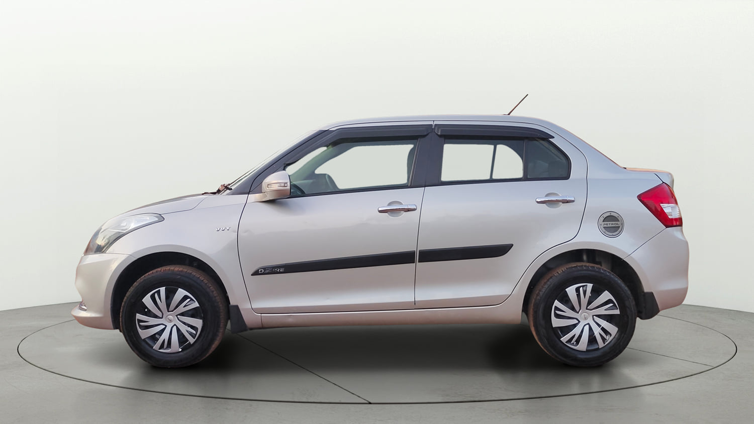 Used 2015 Maruti Suzuki Swift Dzire VXI Petrol Manual exterior LEFT SIDE VIEW