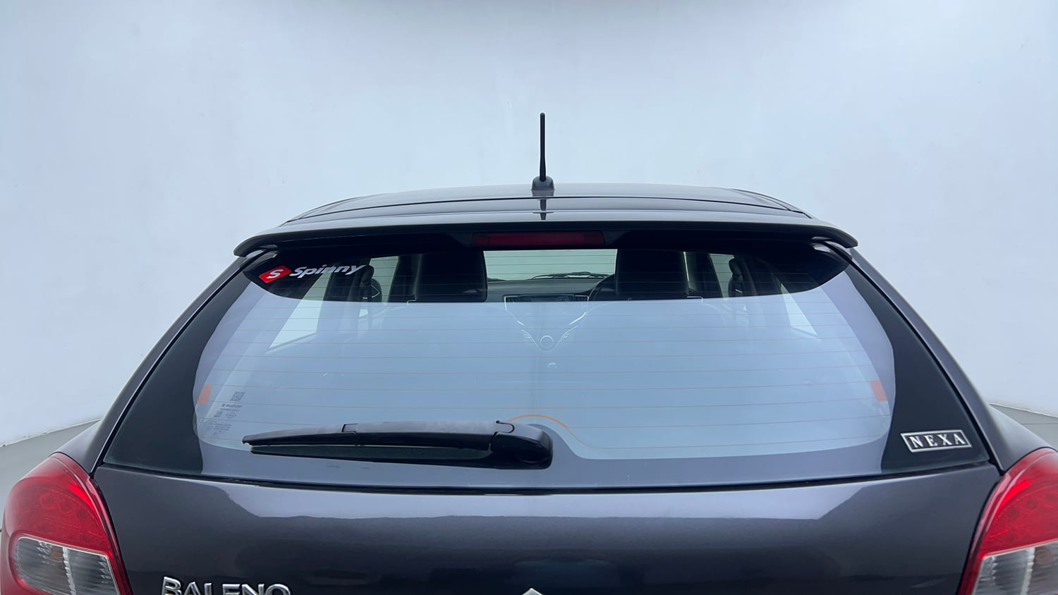 Used 2018 Maruti Suzuki Baleno Delta 1.2 Petrol Manual exterior BACK WINDSHIELD VIEW