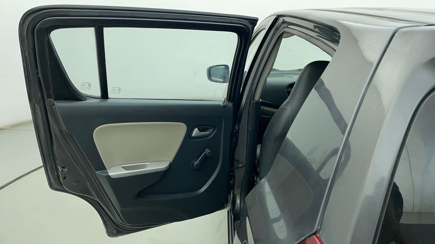 Used 2015 Maruti Suzuki Alto K10 VXi AMT Petrol Automatic interior LEFT REAR DOOR OPEN VIEW