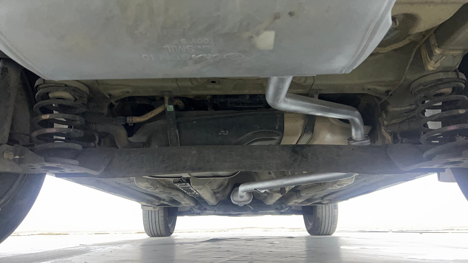 Used 2017 Hyundai Creta 1.6 SX Plus Petrol Special Edition Petrol Manual extra REAR UNDERBODY VIEW (TAKEN FROM REAR)