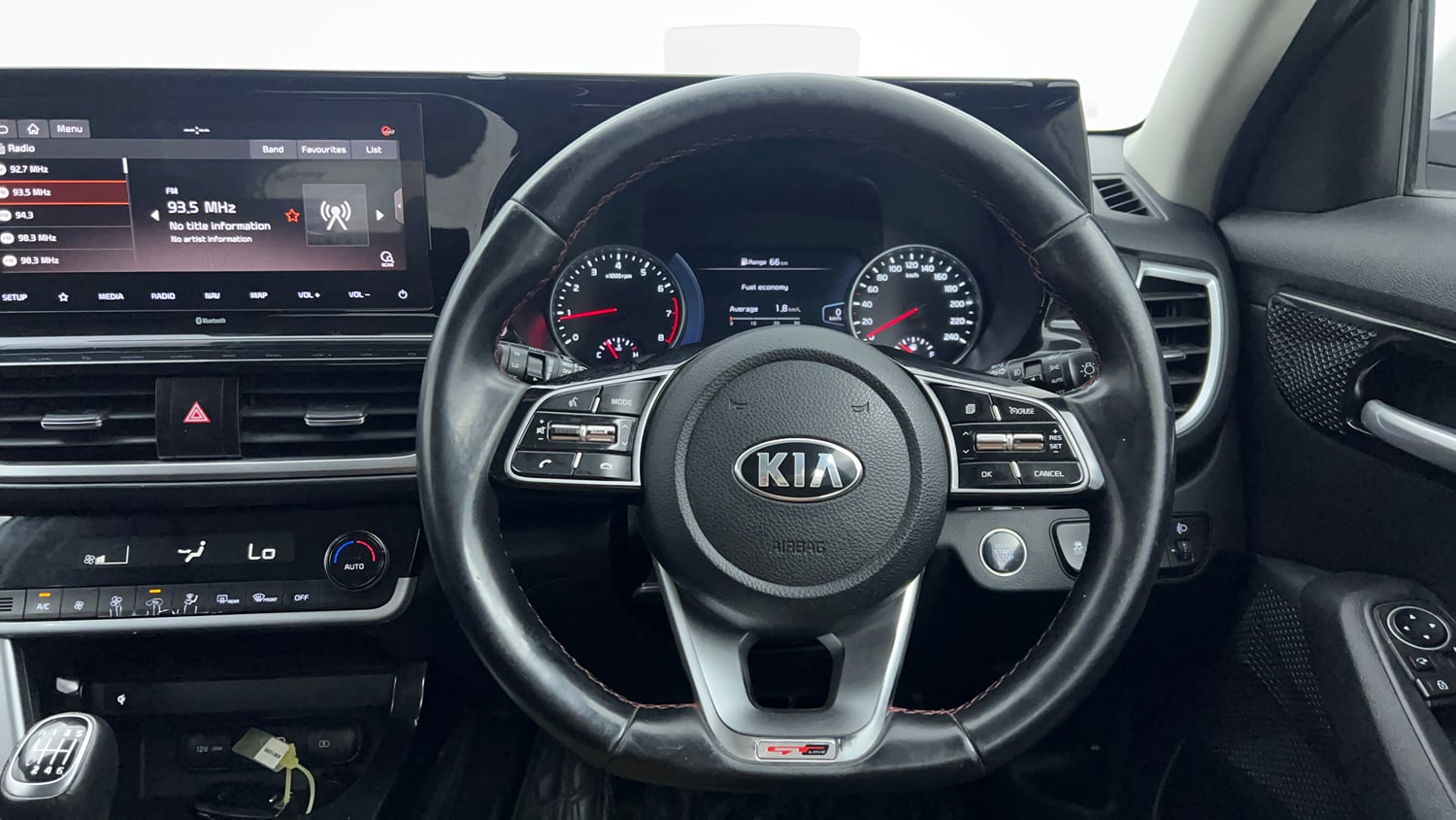 Used 2020 Kia Seltos GTX 1.4 Petrol Manual interior STEERING VIEW