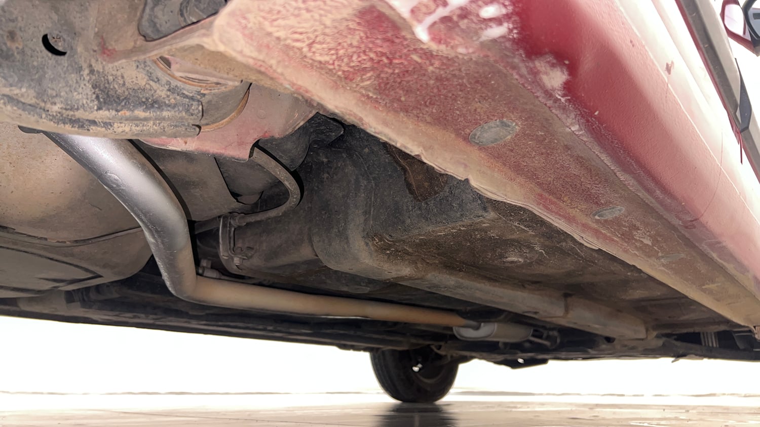 Used 2018 Hyundai Grand i10 Sportz (O) 1.2 Kappa VTVT Petrol Manual extra REAR RIGHT UNDERBODY VIEW