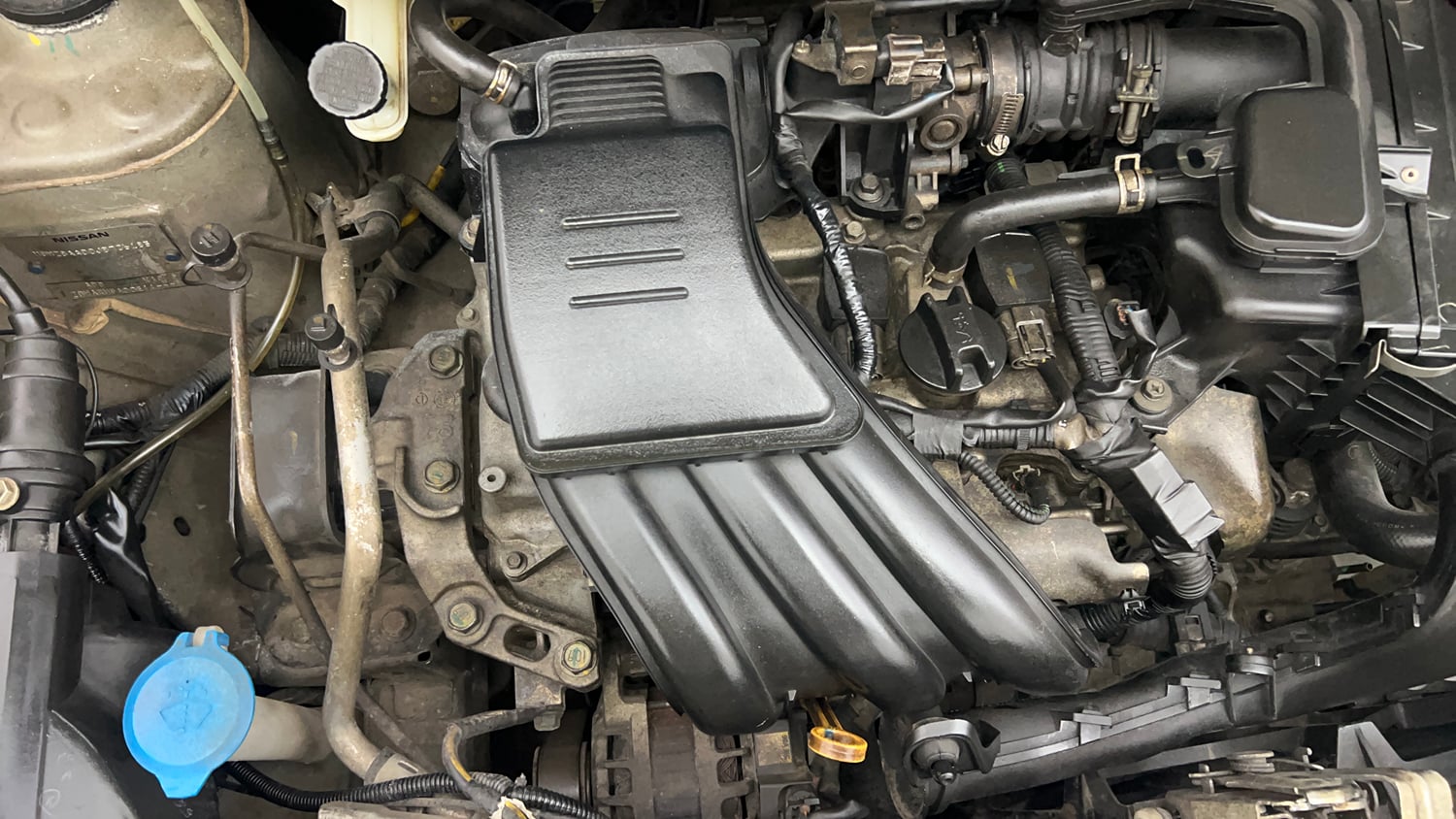 Used 2019 Datsun GO T Petrol Manual engine ENGINE RIGHT SIDE VIEW