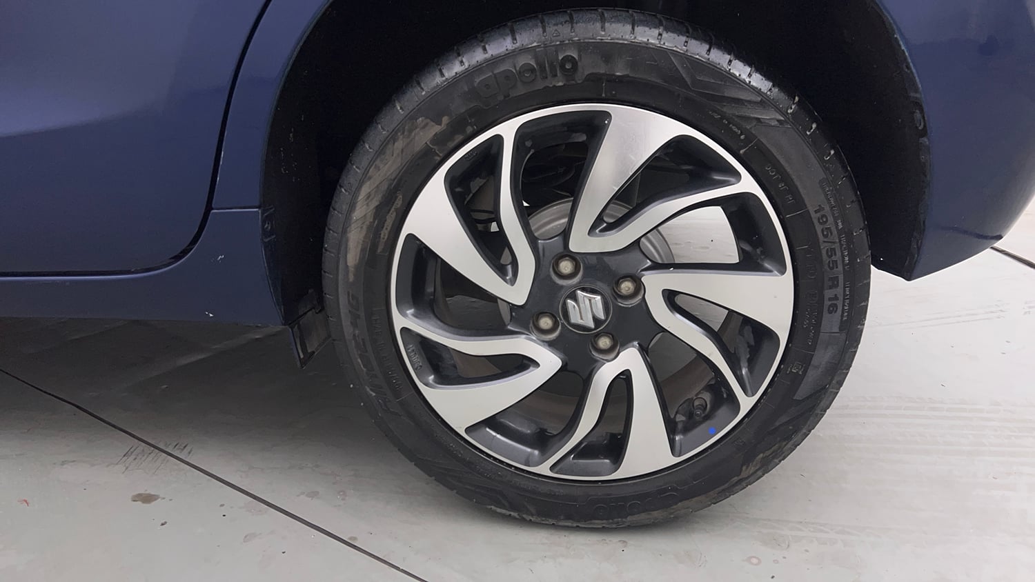 Used 2019 Maruti Suzuki Baleno Zeta Automatic Petrol Automatic tyres LEFT REAR TYRE RIM VIEW
